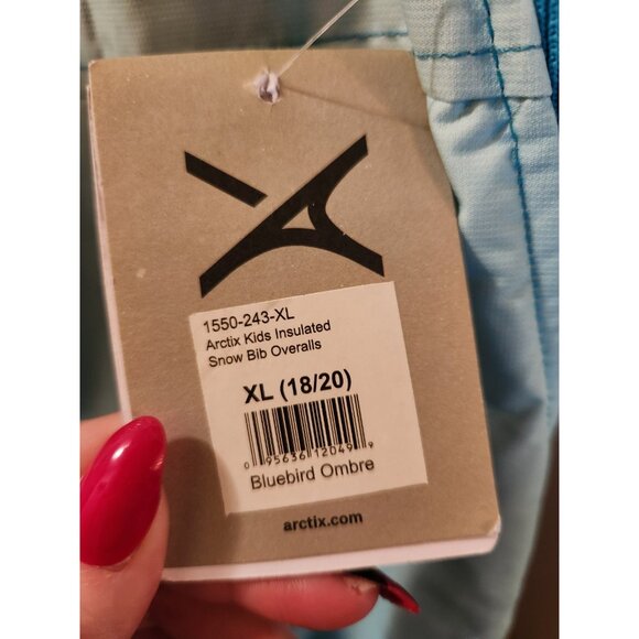 Arctix Kids Insulated Snow Bib Overalls XL NWT - Picture 3 of 8